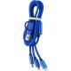 Set de cables de nailon Leif Ref.GI979762-AZUL COBALTO 