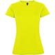 Camiseta técnica Montecarlo Woman 150g/m2 Ref.RCA0423-AMARILLO FLUOR