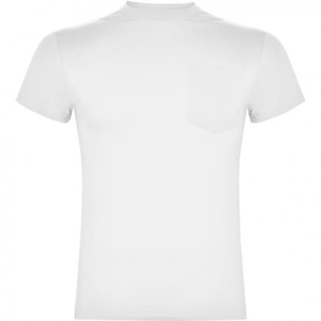 Camiseta de manga corta con bolsillo Teckel 160g/m2