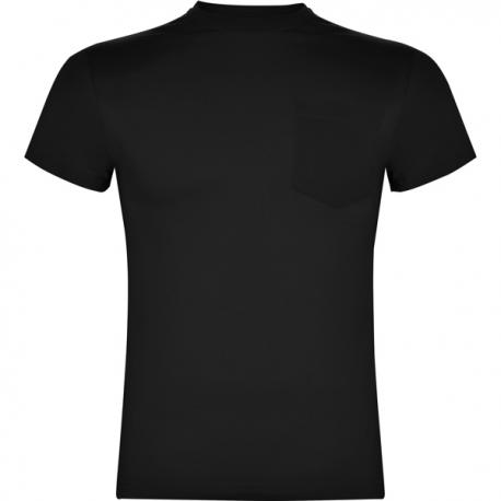 Camiseta de manga corta con bolsillo Teckel 160g/m2