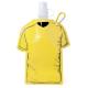 Bidón plegable diseño camiseta 470ml Zablex Ref.5297-AMARILLO 