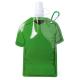Bidón plegable diseño camiseta 470ml Zablex Ref.5297-VERDE 