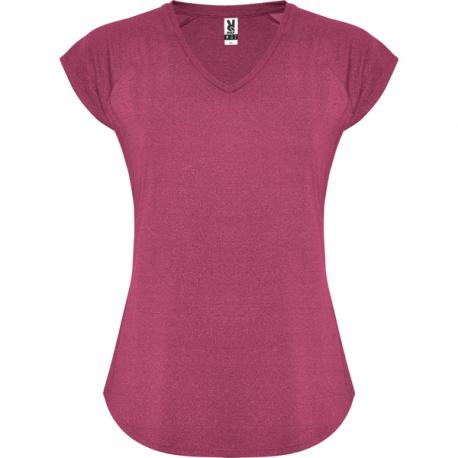 Camiseta técnica mujer SOFT coral