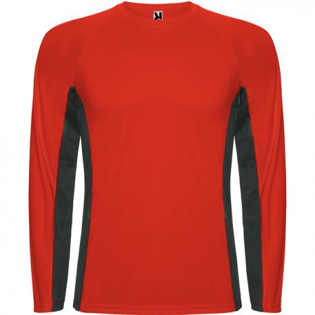 Camiseta técnica combinada Shanghai L/S