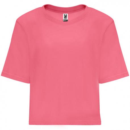 Camiseta talle corto y holgado mujer Dominica 170g/m2