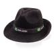 Sombrero fedora Timbu Ref.3574-NEGRO 