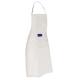 Mandil de chef personalizado Bacatus Ref.3897-BLANCO 