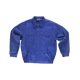 Cazadora con cremallera de metal oculta y 2 bolsos de pecho con tapetas WORKTEAM B1300 Ref.WTB1300-AZUL