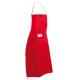 Mandil de chef personalizado Bacatus Ref.3897-ROJO 