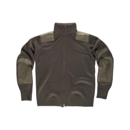 Chaqueta de cremallera con refuerzos en hombros y codos WORKTEAM S4500