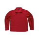 Forro polar básico cierre media cremallera 160gr WORKTEAM S4001 Ref.WTS4001-ROJO