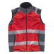 Chaleco Workshell combinado WORKTEAM S9232 Ref.WTS9232-ROJO/GRIS OSCURO