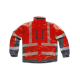 Parka combinada y con cintas reflectantes discontinuas WORKTEAM S9262 Ref.WTS9262-ROJO/GRIS OSCURO