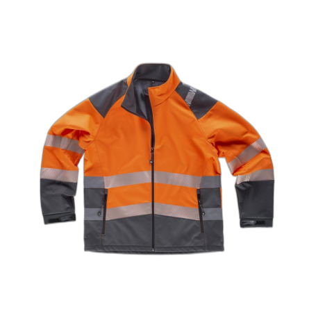 Chaqueta Workshell combinada con alta visibilidad WORKTEAM S9201