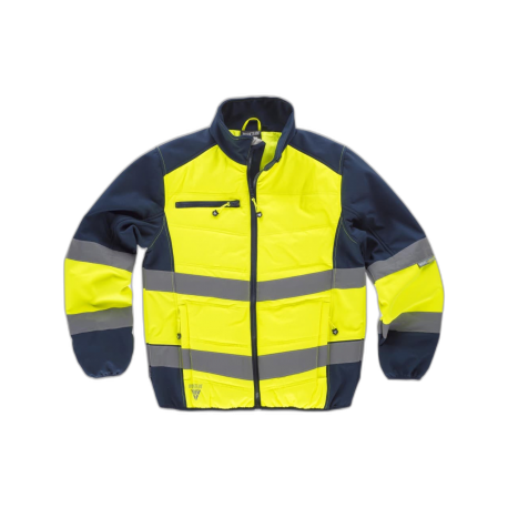 Chaqueta acolchada de alta visibilidad WORKTEAM S9600