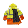 Parka combinada alta visibilidad con cintas reflectantes WORKTEAM C3716