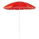 Sombrilla de playa 150cm diámetro Mojácar Ref.8448-ROJO 