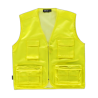 Chaleco tipo safari multibolsillo AV WORKTEAM C3640