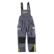 Peto linea 5 combinado en 3 colores con vivos reflectantes WORKTEAM WF5856 Ref.WTWF5856-GRIS OSCURO/GRIS CLARO/NEGRO