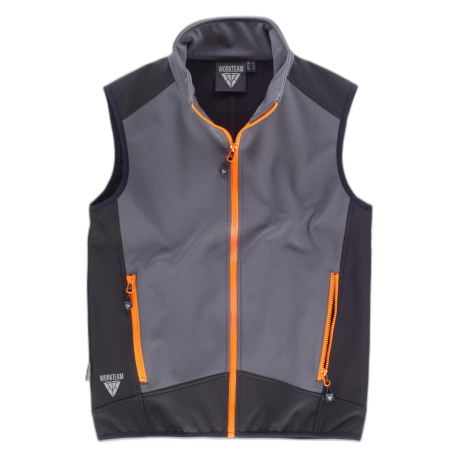 Chaleco Softshell Combinado WORKTEAM S9315