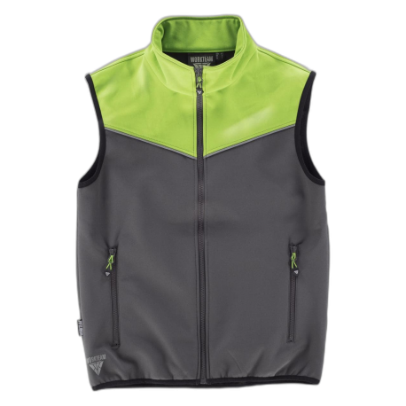 Chaleco Softshell Combinado WORKTEAM S9316