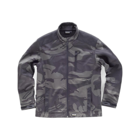 Workshelll camuflaje combinado con negro WORKTEAM S8510