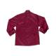 Chaqueta de cocina con vivos a contraste y botones de seguridad WORKTEAM B9206 Ref.WTB9206-GRANATE/NEGRO