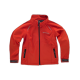 Chaqueta Softshell niño WORKTEAM RN3010001 Ref.WTRN3010001-ROJO