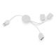 Puerto USB Pod Ref.3899-BLANCO 