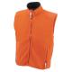 Chaleco de forro polar Forest Ref.8662-NARANJA/NEGRO