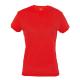 Camiseta mujer Tecnic plus 135g/m2 Ref.4186-ROJO