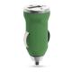 Cargador coche USB Hikal Ref.4210-VERDE 