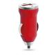 Cargador coche USB Hikal Ref.4210-ROJO 