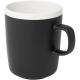 Taza de cerámica de 310 ml Lilio Ref.PF100773-NEGRO INTENSO 