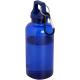 Bidón de 400 ml de plástico reciclado con mosquetón y certificación RCS Oregon Ref.PF100778-AZUL 