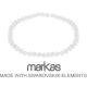Pulsera Cotla Ref.7199-BLANCO 