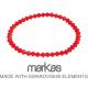 Pulsera Cotla Ref.7199-ROJO 