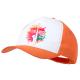 Gorra básica velcro Sodel Ref.4479-NARANJA 