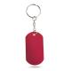 Llavero placa de aluminio Nevek Ref.4207-ROJO 