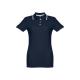 Polo slim fit para mujer Thc rome women Ref.PS30139-AZUL MARINO