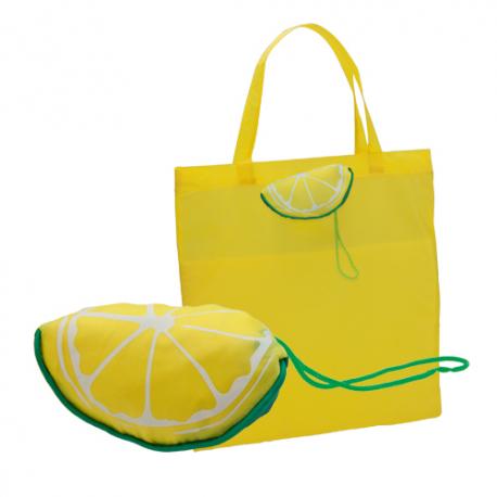 Bolsa plegable frutas sandía y limón