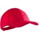 Gorra con cierre de velcro 6 paneles Rittel Ref.4902-ROJO 