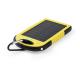 Power bank resistente recarga solar 4000mAh Lenard Ref.4939-AMARILLO 