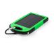 Power bank resistente recarga solar 4000mAh Lenard Ref.4939-VERDE 