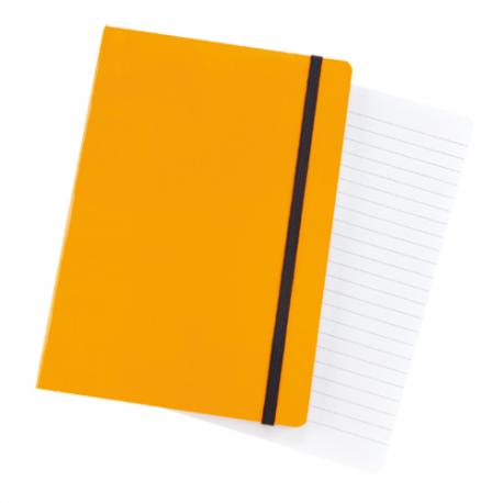Libreta con goma elástica 14,6x21cm Lamark