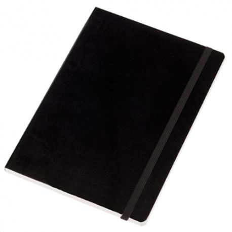 Libreta con goma elástica 14,6x21cm Lamark