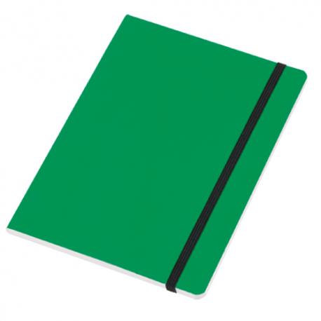 Libreta con goma elástica 14,6x21cm Lamark
