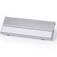 Identificador de aluminio 7x2.5cm Bindel Ref.3726-PLATEADO 