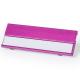 Identificador de aluminio 7x2.5cm Bindel Ref.3726-FUCSIA 