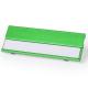 Identificador de aluminio 7x2.5cm Bindel Ref.3726-VERDE CLARO 